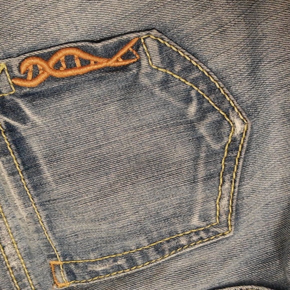 Genetic Denim Recessive Gene Skinny Slim Bootcut Jeans Size 32 - Picture 16 of 16